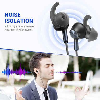 USB C Headphone Wired Earbuds for iPad Pro A16 11th/iPhone 17 16 15