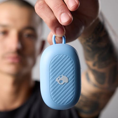 Skullcandy Push Play Active Wireless Earbuds - Preppy Blue - color: Preppy Blue