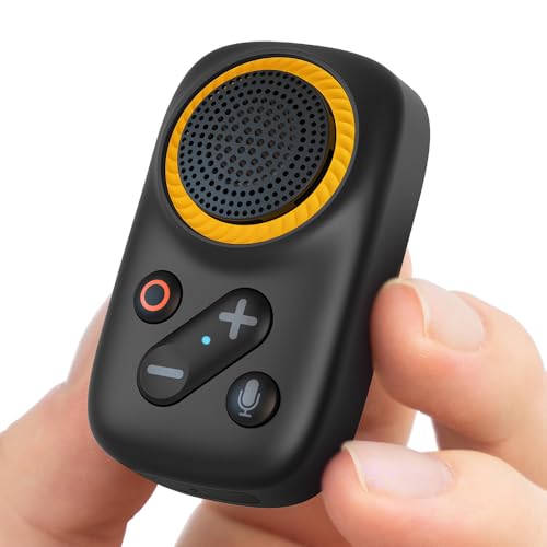 Wearable Bluetooth Speaker Built in Mics for Hands Free Call/Voice Assistant Clip on Portable Small Wireless Speakers Ipx7 up to 15H Playing for Work/Cycling/Outdoor/Sports/Hiking/Golf