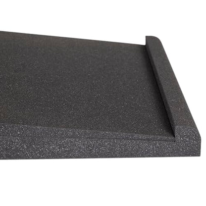 Gator Frameworks Pair of (2) Acoustic Foam Isolation Pads for Studio Monitors, Fits 8" Speakers (GFW-ISOPAD-LG) - size: Large
