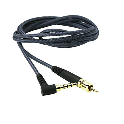 NewFantasia Replacement Audio Cable Compatible with Sennheiser Game ONE, Game Zero, PC373D, GSP350, GSP600, GSP500 Gaming Headsets 2m/6.6ft - size: 6.6 ft