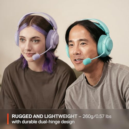 SteelSeries Arctis Nova 3X Wireless Multi-Platform Gaming Headset — Mobile App Control — 40 HR Battery — Neodymium Magnetic Drivers — 2.4GHz/Bluetooth — Xbox, PS5, PC, Switch, Mobile — Aqua - color: Aqua, style: Xbox|Switch|PC