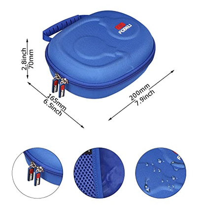 FBLFOBELI Headphone Cases EVA Hard Storage Case for JBL TUNE 500BT/510BT/T450BT/710BT/JBL Live 650 BT NC On-Ear Wireless Bluetooth Headphone, Travel Protective Bag (Blue) - color: Blue