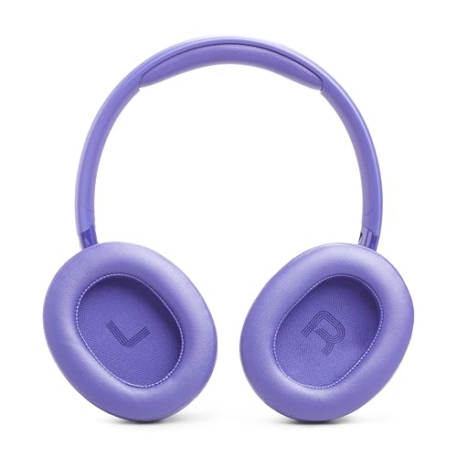 JBL Tune 730BT - Wireless Over-Ear Headphones - Lavender | JBL Pure Bass Sound, Customize your sound with the JBL Headphones App, 2 beamforming mics for perfect calls - color: Purple