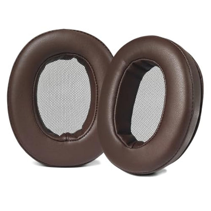 Replacement Ear Pads for Sony MDR-1A/ MDR-1ADAC Headphones - Brown | Fit for Sony MDR-1A/ MDR-1ADAC/ MDR1A Headsets, Premium Protein Leather, Memory Foam Ear Cushions, Comfort Fit, Easy Install