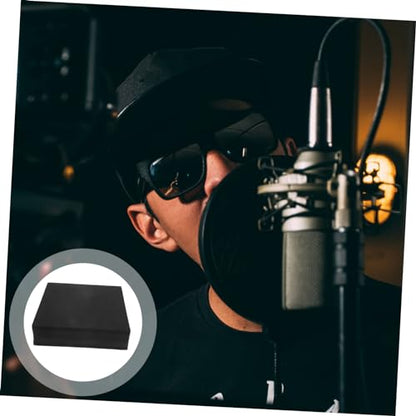 2pcs Monitor Subwoofer Isolation Pad Acoustic Foam Speaker Stand for Sound Absorption and Control for Studios and Home Theaters