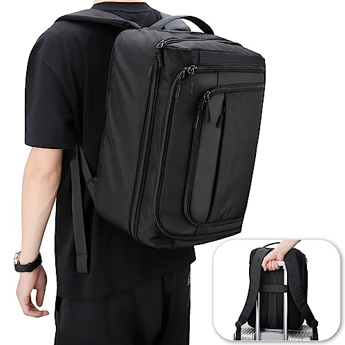 GDNasist Game Console Backpack for PS5, Protective Carrying Case Compatible with Playstation5 Console, Base, 15.6”Laptop, Headset, PS5 Controller, More Game Discs, and Gaming Accessories - style: Side-opening Style