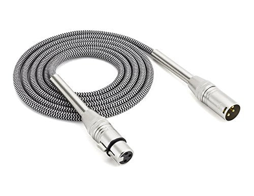 Sewell Premium XLR Microphone Patch Cable, 50 ft, Pure Copper, OFC, 24k Gold Plated, Flexible, Silverback SW-32835-50 - size: 50 ft, style: XLR Cable