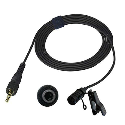 Pro Omni-Directional Condenser Lavalier Microphone for Sony UWP V1/D11/D21 Wireless Microphones Transmitter