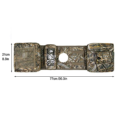 MYDAYS ATV Saddle Bag,Cargo Tank Phone Bag Storage Luggage for ATV UTV Snowmobile Motorcycle (Camo1) - color: Camo1