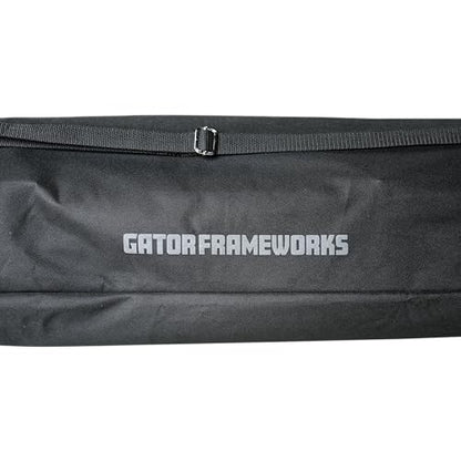 Gator Frameworks Rok-It Series Set of Lightweight Aluminum Tripod Speaker Stand with Heavy-Duty Carry Bag, Dual-diameter 35mm to 38mm Pole, and Supports up to 120 lbs (RI-SPKRSTDSET-250-AL) - style: Set of (2) Stands