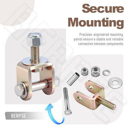 690001 Shock Adapter Mount to Eyelet Conversion Mounts - Heavy Duty Steel