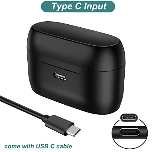 Kissmart Charging Case for Jabra Elite 85t Earbuds (Black) | 700mAh Portable Charger Case Dock Cradle for Jabra Elite 85t