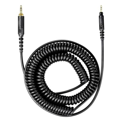 Shure HPACA1 Replacement Headphone Cable, Coiled for Headphones, Black - style: HPACA1 (Coiled)
