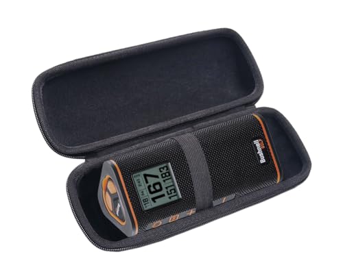 Hard Protective Travel Case Compatible with Bushnell Wingman View GPS Golf Speaker,Golf Bluetooth Speaker Travel Case Storage Holder(Black)