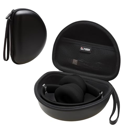 Case for Beats Studio Pro/Solo 4/Studio3/Solo3 Wireless Headphone PU Black | Hard Carrying Travel Case for Beats Studio Pro/Solo 4/Studio3/Solo3 Wireless Headphone - color: PU Black