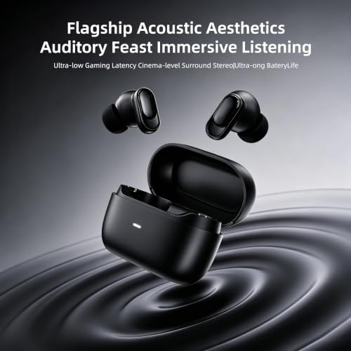 in Ear Earbuds Wireless Bluetooth 6.0 Headphones Clear Calls