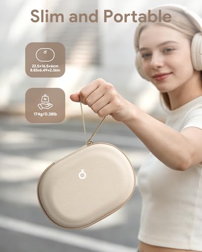 Headphone Case Hard for Bose QuietComfort Ultra QC45 QC35 QC25 QC15 QCSE - color: Beige