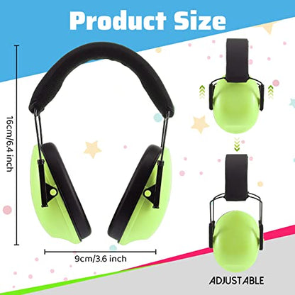 12 Pcs Kids Ear Protection Noise Cancelling Headphones Ear Muffs Bulk 27db Adult Noise Reduction Hearing Earmuff (Universal Fit (kids & Adults),Classic Style) - size: Universal Fit (kids & Adults), style: Classic