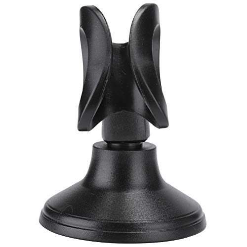 Desktop Mic Stand, Adjustable Microphone Stand Desk, ABS Table Top Microphone Stand with 3x1.6in Base, Compact Mic Holder Desktop for Network Broadcast, Sing Online, Home