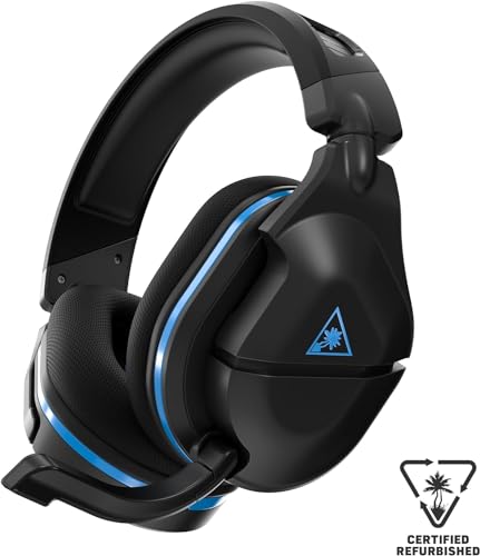 Turtle Beach Stealth 600 Gen 2 USB Wireless Amplified Gaming Headset for PS5, PS4, PS4 Pro, Nintendo Switch, PC & Mac with 24+ Hour Battery, Lag-Free Wireless, & Sony 3D Audio - Black (Renewed) - color: Black