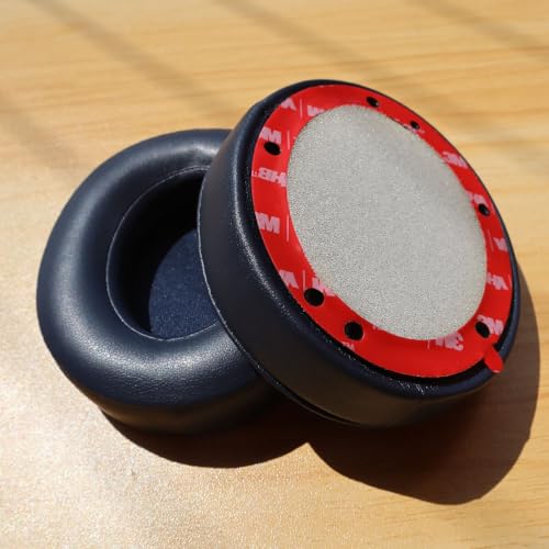 Beats Studio 3 Ear Pads, BUTIAO Replacement Protein Leather Earpads Memory Foam Ear Cushion Cups Repair Parts for Beats Studio 3 Studio 2 Wireless Wired Headphones (Navy) - color: DarkBlue