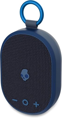Skullcandy Kilo XT Wireless Bluetooth Speaker - IPX7 Waterproof Mini Bluetooth Speaker with 24 Hour Battery, Downward Firing Passive Radiator, and True Wireless Pairing - Perfect for Outdoor (Navy) - color: Navy