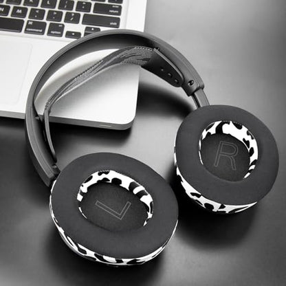 SOULWIT Cooling-Gel Replacement Earpads for Steelseries Arctis Nova Pro Wired, Nova 1/1X/1P/3/3P/3X/4/4P/4X/5/5P/5X/7/7X/7P Headphones, Ear Pads Cushions with Noise Isolation Foam - Snow Leopard - color: Snow Leopard