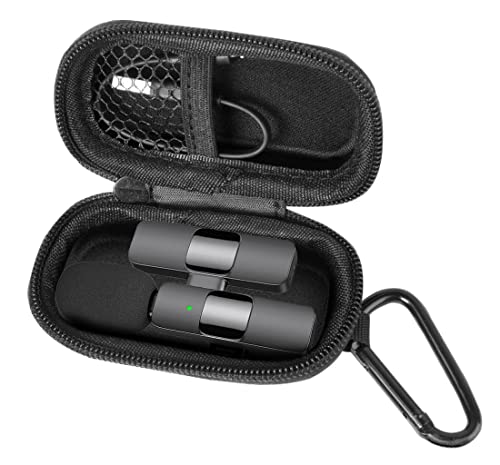 Hard Case Compatible for MAYBESTA Professional Wireless Lavalier Lapel Microphone