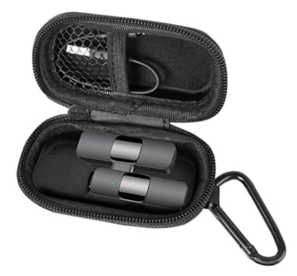 Hard Case Compatible for MAYBESTA Professional Wireless Lavalier Lapel Microphone