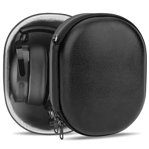 Geekria PRO Rugged Headphones Case Compatible with Skullcandy Crusher EVO/ANC 2, Hesh 3, Riff 2 and More, Hard Shell, Durable, Multi-Layer Protection Travel Carrying Bag (Black)