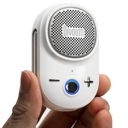 Divoom Itour-S Wearable Bluetooth Speaker, IP67 Clip-On, 10H Playtime,White | Waterproof, Dustproof, Travel, Work, Golf, Gift Idea & Outdoor Audio - color: White