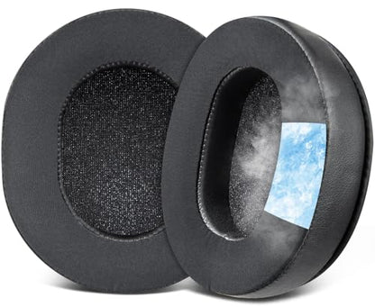 SOULWIT Earpads Replacement for Razer Kraken V3/V3 Pro/V3 X, Kitty V3 Pro/Kitty V3 X, V4/V4 Pro/V4 X Gaming Headsets, Ear Pads Cushions with Noise Isolation Foam - CG Black