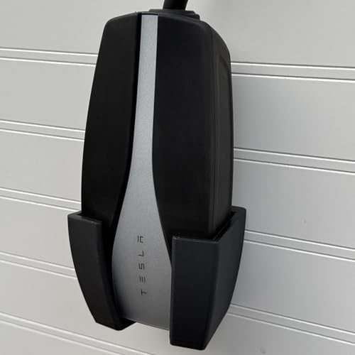 Chargeifier Tesla Charging Cable Organizer with Latch use w/Model S Model 3 Model X Model Y w/Mobile Connector Bracket-Automotive Accessories (Charger Holder)