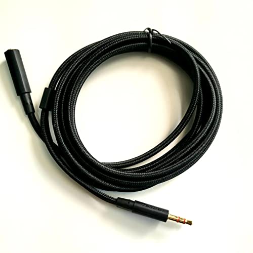 LZYDD Headset Y Splitter Audio Cable Separate Microphone Splitter PC Headphone Adapter Cord Compatible with Cloud II/Cloud Alpha/Cloud Flight/Cloud Silver/Cloud Flight/HyperX CloudX Series Headphone