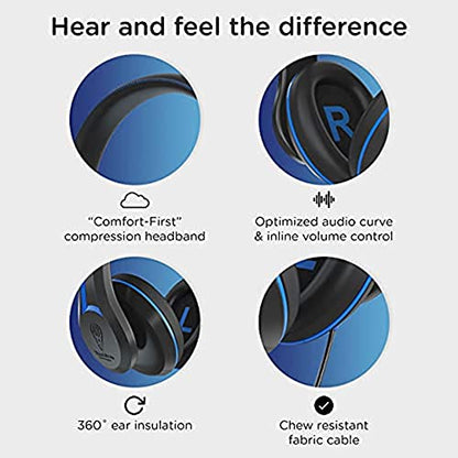 TWT Audio Ergo TW200 Premium Over-Ear Wired Headphones - 3.5mm Jack - size: 1 Pack