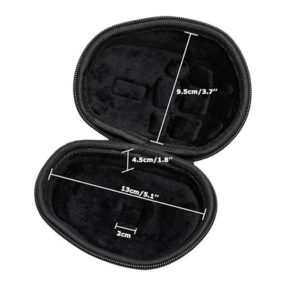 Ginsco Hard Travel Case Compatible with Logitech MX Master 4 / MX Master 3S / Master 3 Ergonomic Wireless Mouse, Universal Hard Shell Storage Case (Black, L) - color: Black, size: L