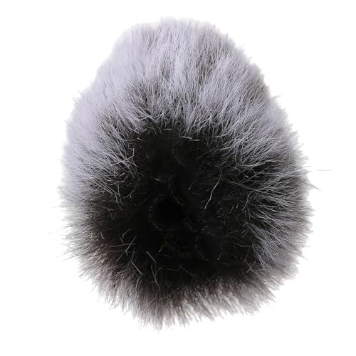 Soft Artifical Furry Muff Windshield for ZV1 VLOG Microphones Windproof Cover Improve Experience