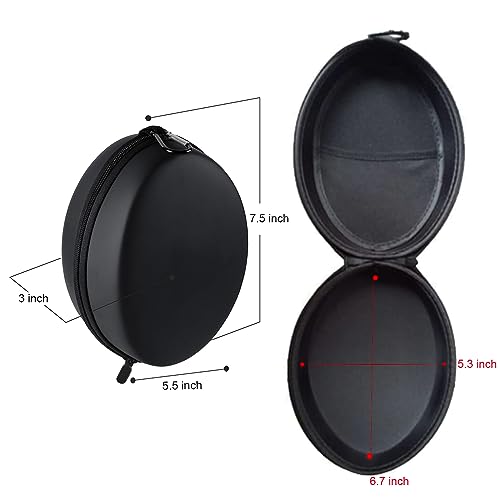 Hard Travel Case for Beats Solo 3, 4, Pro, Studio 3, iJoy, MPOW 059, Skullcandy Crusher Evo, Elecder i39, Foldable Bluetooth Wireless Headset, Over-Ear/On-Ear Headphone