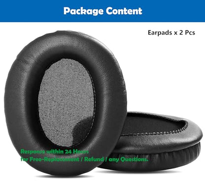 HA-D990 Headphone Premium Protein Leather Replacement Earpads Compatible with JVC HA-D990 Headphone Earpads Cushion