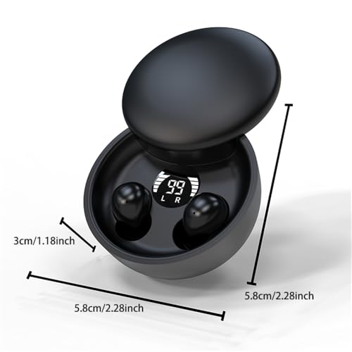 SK26 Sleep Earbuds for Sleeping, Wireless Bluetooth Earphone, Smallest Tiny Earbuds Hidden Headphones, White - color: White