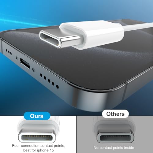 USB C Earbuds for iPhone 17 16 15, 2 Pack Wired with Mic and Remote