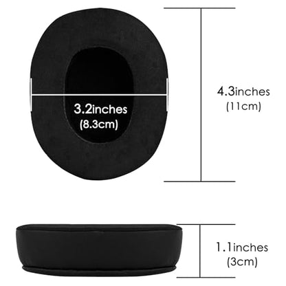 Turtle Beach Stealth 600/500/400/300 Replacement Ear Pads - Cooling-Gel Ear Cushions & Covers (Black)