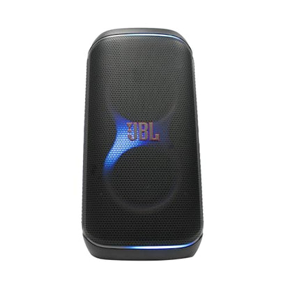 JBL PartyBox Club 120-160W Portable Wireless Splash Proof Speaker - 12 Hours of Playtime - Powerful Sound and deep bass + Wireless Two Microphone System with Receiver + AUX Cable + Microfiber Cloth - color: Black, style: Bundle w/ Mics