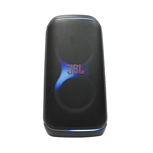 JBL PartyBox Club 120-160W Portable Wireless Splash Proof Speaker - 12 Hours of Playtime - Powerful Sound and deep bass (JBLPARTYBOX120AM) + AUX Cable + Microfiber Cloth - color: Black, style: Speaker Bundle