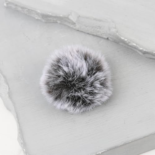ECSiNG 2pcs Lavalier Microphone Furry Wind Muff Compatible with Diameter of 0.5-1.5cm Clip-on Lavalier Microphones (1.0cm) - size: 0.5-1.5cm