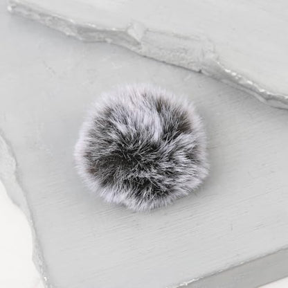 ECSiNG 2pcs Lavalier Microphone Furry Wind Muff Compatible with Diameter of 0.5-1.5cm Clip-on Lavalier Microphones (1.0cm) - size: 0.5-1.5cm