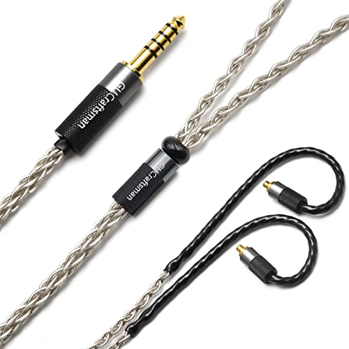 6N Single Crystal Silver 2.5mm/3.5mm/4.4mm Upgrade/Replacement Earphone Cable for Sennheiser IE200 IE300 IE600 IE900 (2.5mm Plug) - color: 2.5mm