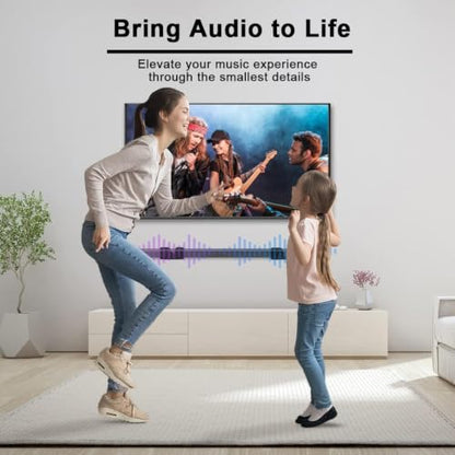 1 Pair of Black Wall Mount Bracket AH96-03064A for Samsung Soundbar HWH750 HW-H750 HW-H450 HW-J355 HWH751 HW-H751 HWJM25 HW-JM25 HWJM45C HW-JM45C HW-JM45C/ZA Soundbar Wall Hooks