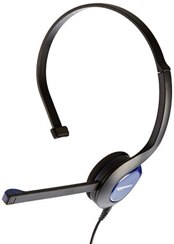 Amazon Basics Chat Headset for Xbox One, PS4 and PC - Blue